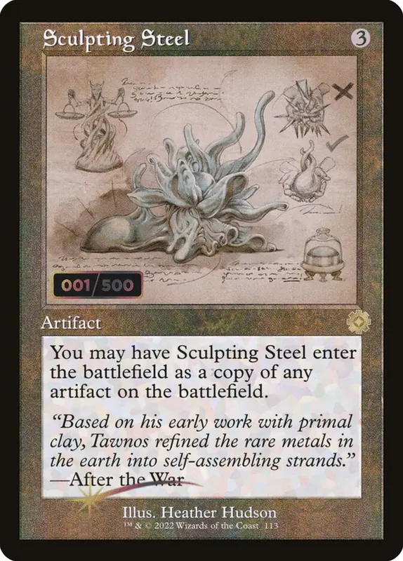 Sculpting Steel [The Brothers' War Retro Artifacts]