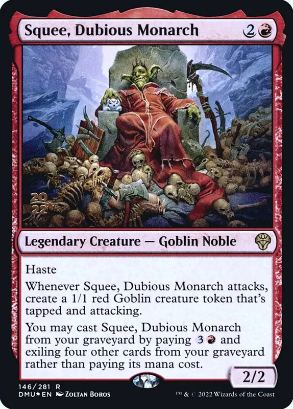 Squee, Dubious Monarch [Dominaria United Promos]