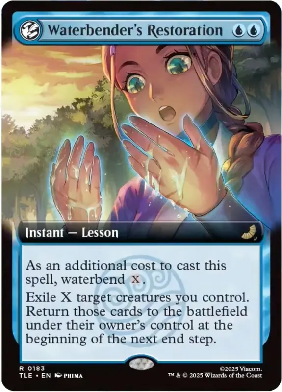Waterbender's Restoration (Extended Art) [Avatar: The Last Airbender: Eternal-Legal]