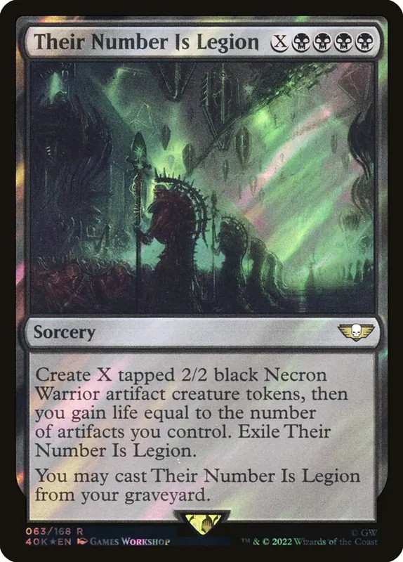 Their Number Is Legion [Warhammer 40,000 Commander]