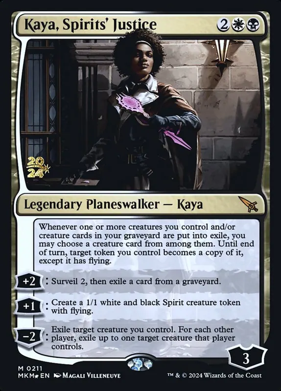 Kaya, Spirits' Justice [Murders at Karlov Manor Promos]