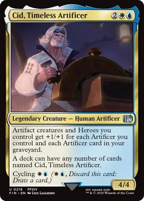 Cid, Timeless Artificer (0216) [FINAL FANTASY]
