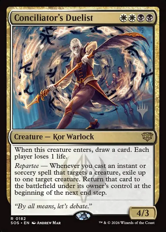 Conciliator's Duelist [Secrets of Strixhaven Promos]
