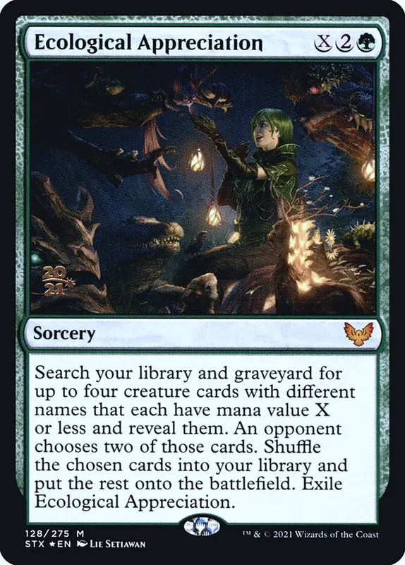 Ecological Appreciation [Strixhaven: School of Mages Promos]