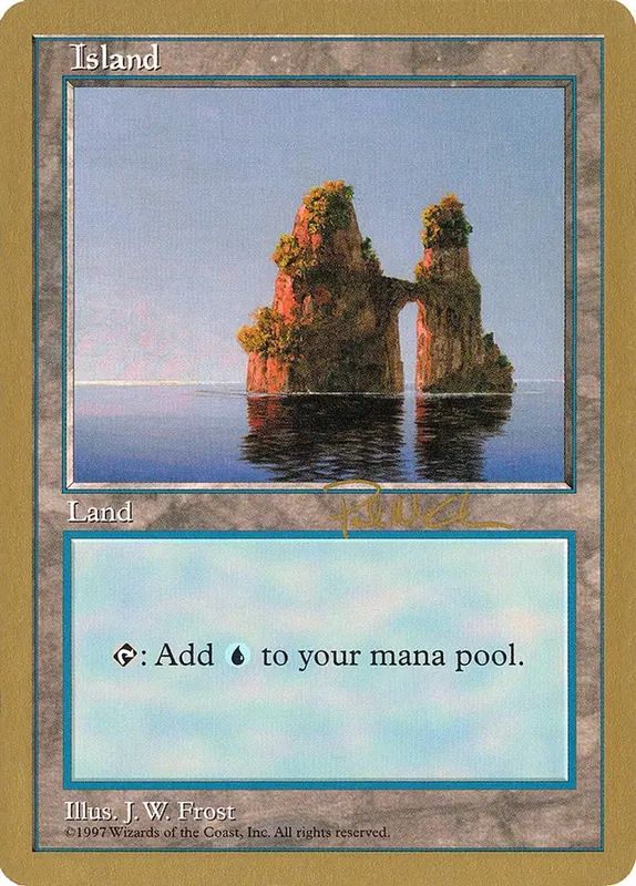 Island (pm436) (Paul McCabe) [World Championship Decks 1997]