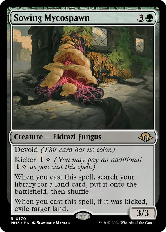 Sowing Mycospawn [Modern Horizons 3] - Español