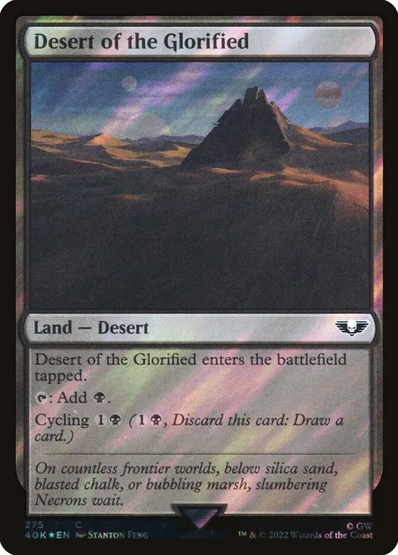 Desert of the Glorified [Warhammer 40,000 Commander]
