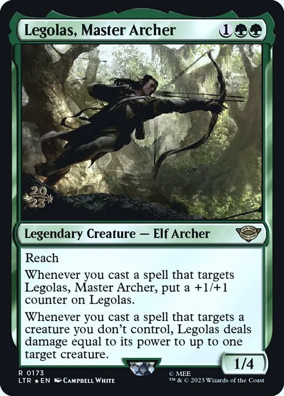 Legolas, Master Archer [Tales of Middle-earth Promos]