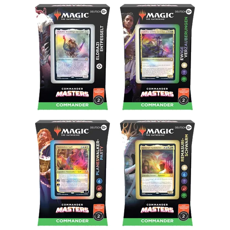 Mtg Commander Deck – Commander Masters – Pack 4 – Ingles