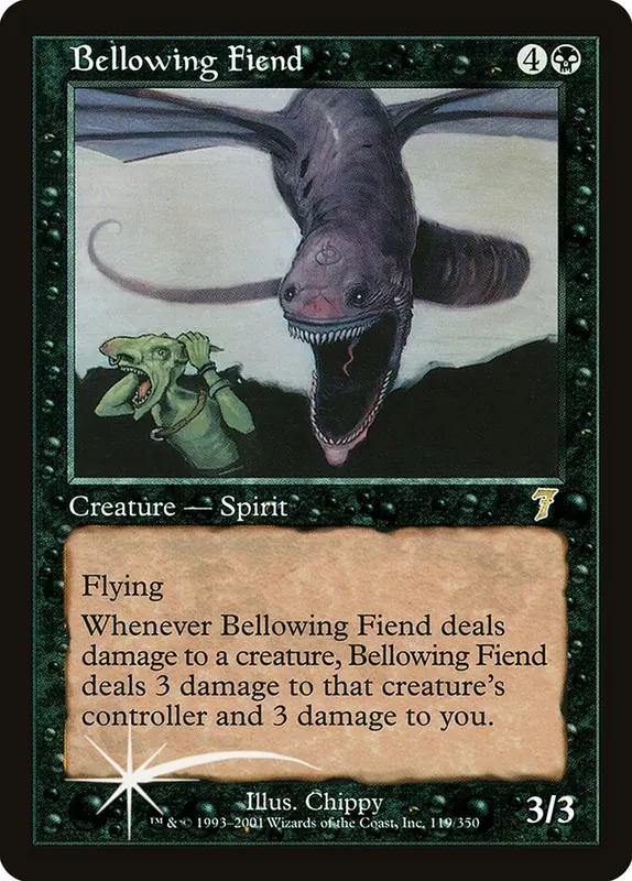 Bellowing Fiend [Seventh Edition]