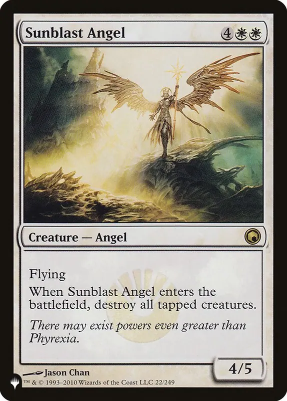 Sunblast Angel [The List]