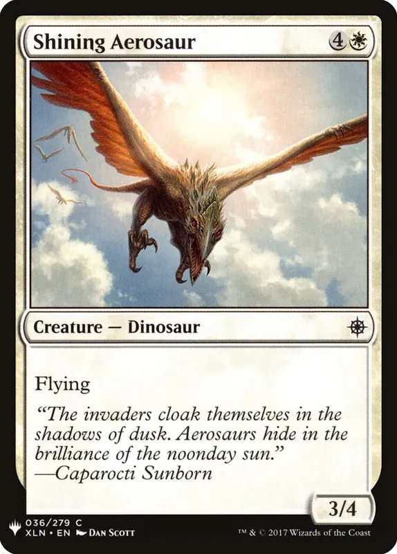 Shining Aerosaur [The List]