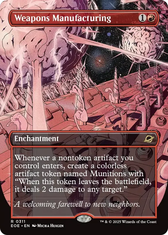 Weapons Manufacturing (Borderless) [Edge of Eternities]