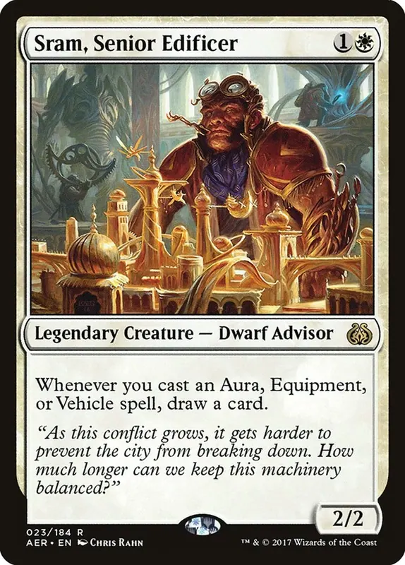 Sram, Senior Edificer [Aether Revolt] - Español