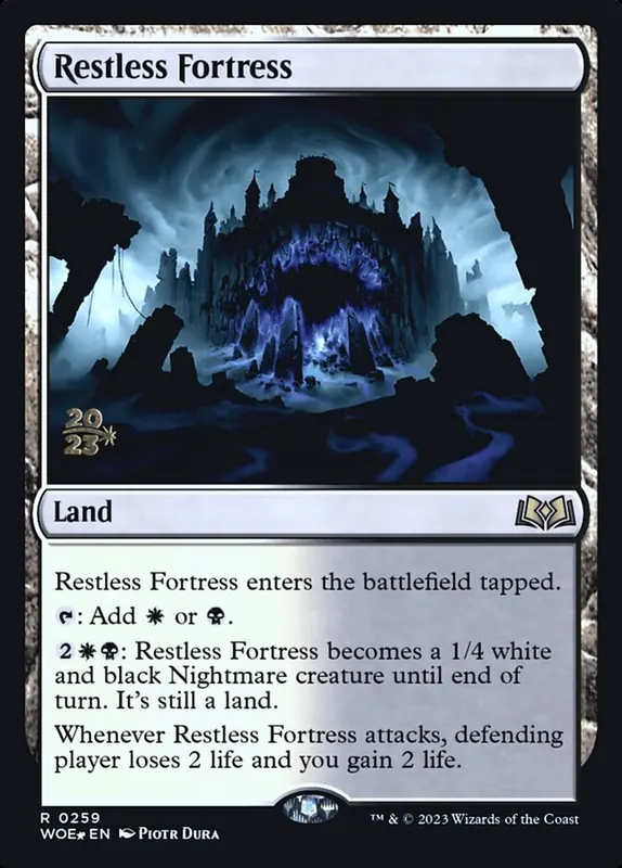Restless Fortress [Wilds of Eldraine Promos]