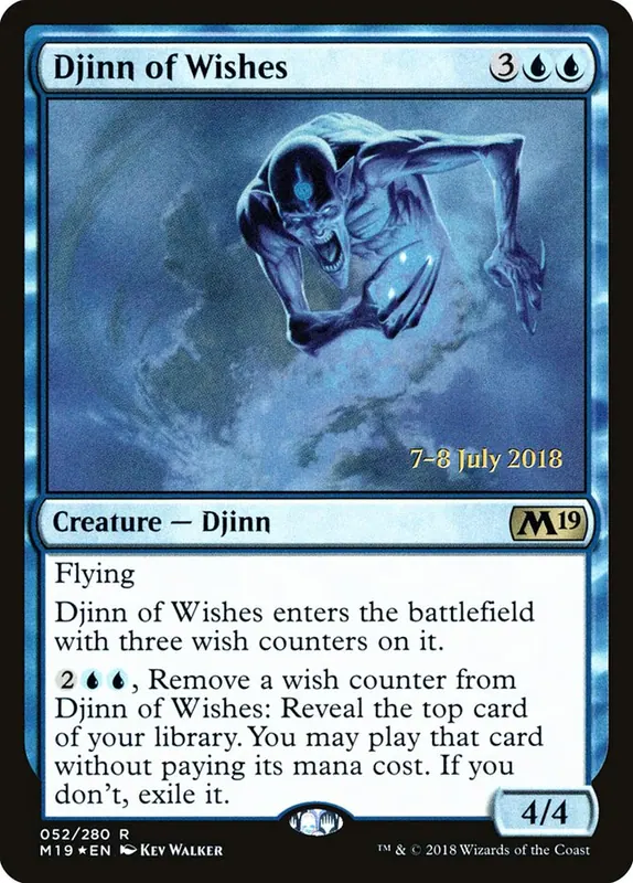 Djinn of Wishes [Core Set 2019 Promos]