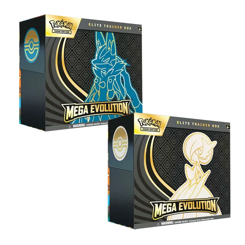 Pokémon - Mega Evolution - Elite Trainer Box- Lucario & Gardevoir - Ingles