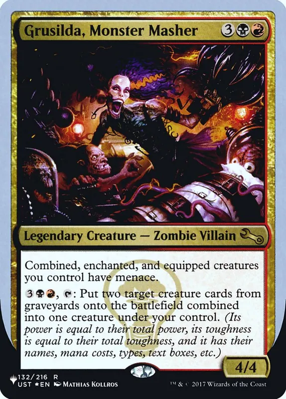 Grusilda, Monster Masher [The List (Unfinity Foil Edition)]
