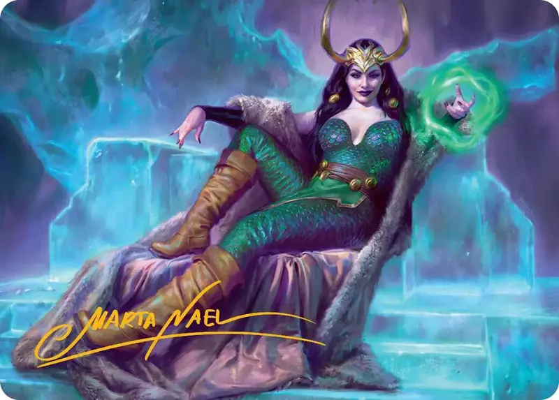 Lady Loki, Agent of Chaos Art Card (Gold-Stamped Signature) [Marvel Super Heroes Art Series]