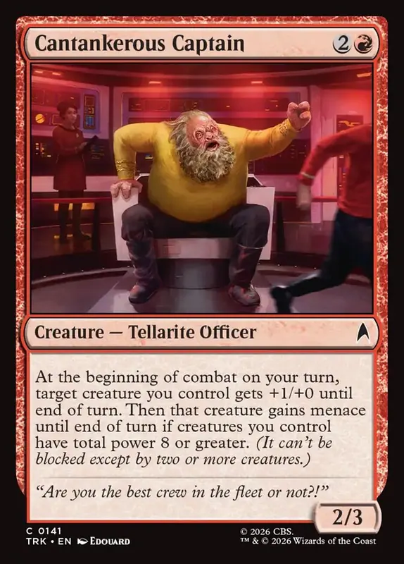 Cantankerous Captain [Star Trek]