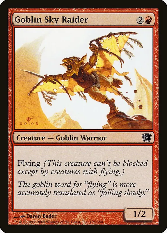 Goblin Sky Raider [Ninth Edition]