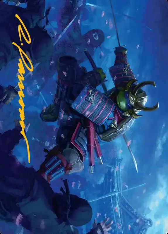 Leonardo, Sewer Samurai // Leonardo, Sewer Samurai [Teenage Mutant Ninja Turtles Art Series]