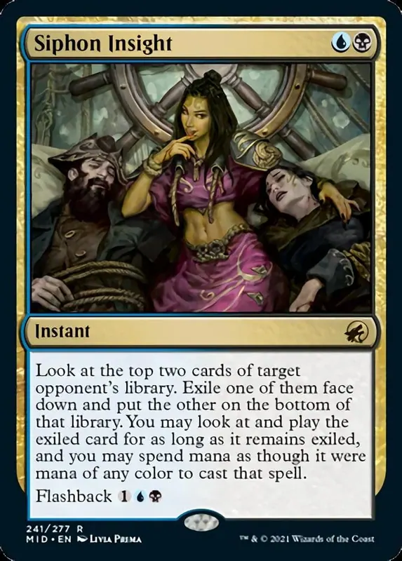 Siphon Insight - Español [Innistrad: Midnight Hunt]