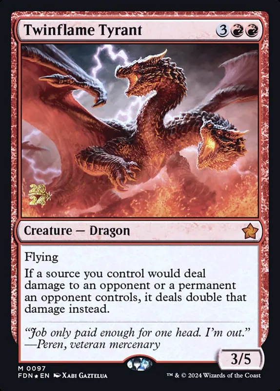 Twinflame Tyrant [Foundations Promos]