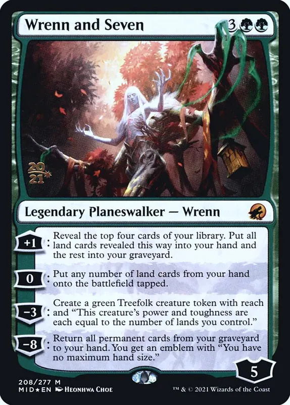 Wrenn and Seven [Innistrad: Midnight Hunt Promos]