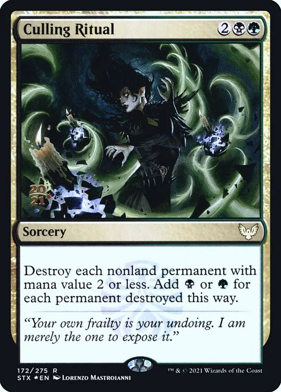 Culling Ritual [Strixhaven: School of Mages Promos]