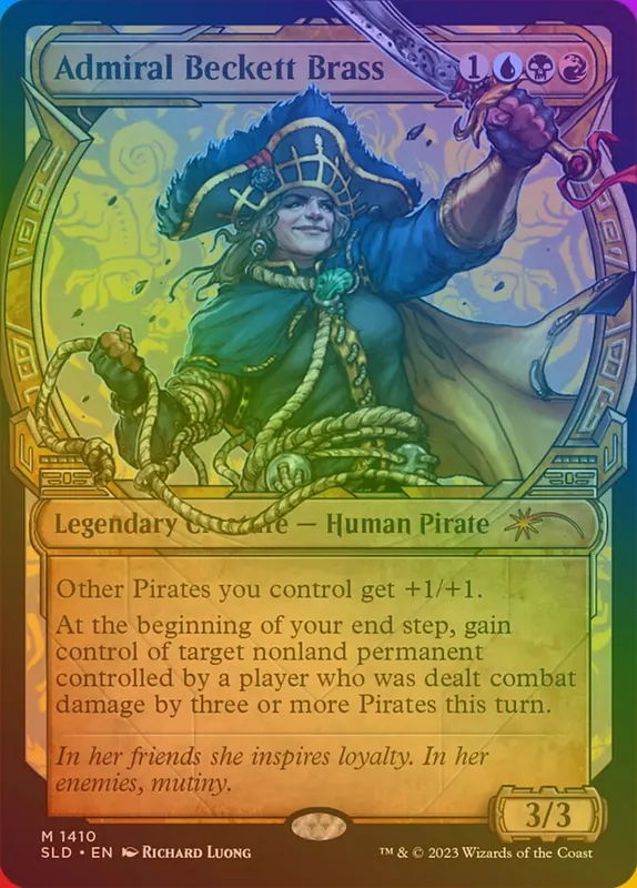 Admiral Beckett Brass [Secret Lair Drop]