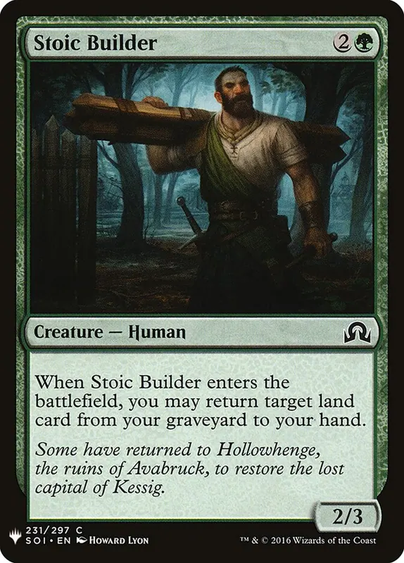 Stoic Builder [The List]