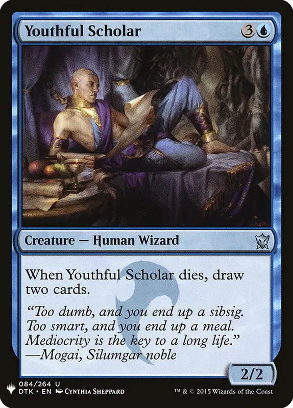 Youthful Scholar [The List]
