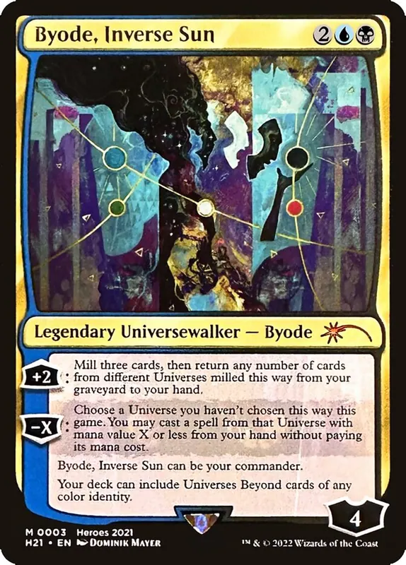 Byode, Inverse Sun [2021 Heroes of the Realm]