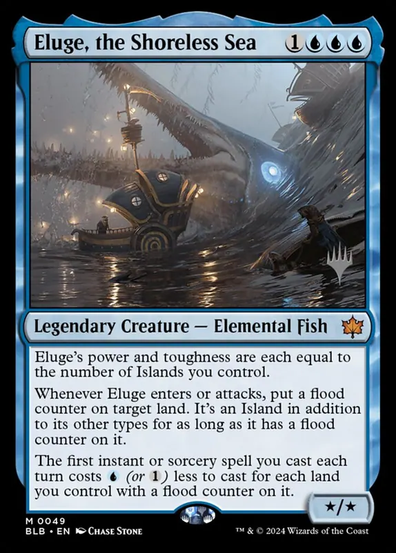 Eluge, the Shoreless Sea [Bloomburrow Promos]