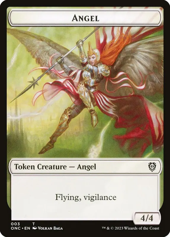 Angel [Phyrexia: All Will Be One Commander Tokens]