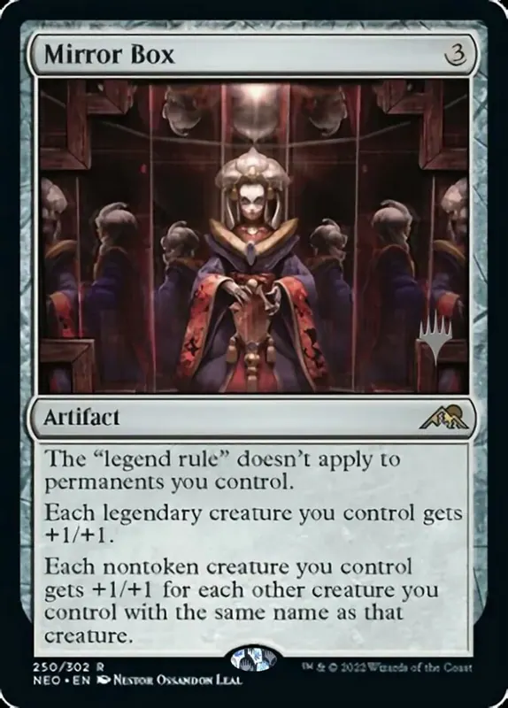 Mirror Box (Promo Pack) [Kamigawa: Neon Dynasty Promos] - Italiano