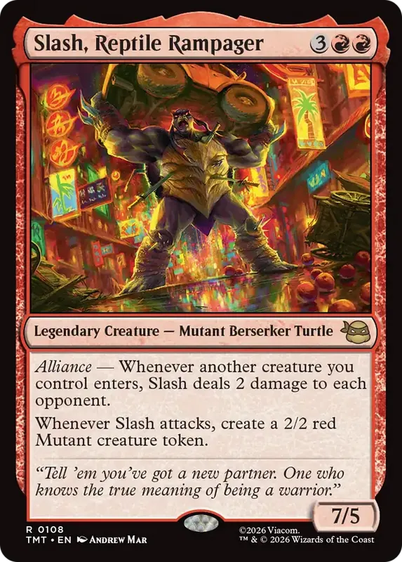 Slash, Reptile Rampager [Teenage Mutant Ninja Turtles] - Español