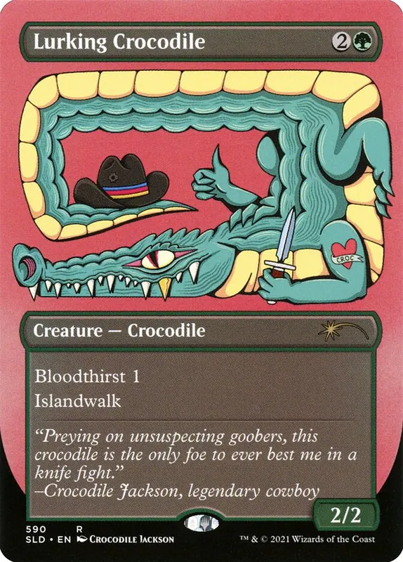 Lurking Crocodile [Secret Lair Drop]