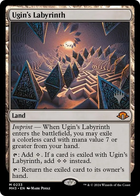 Ugin's Labyrinth [Modern Horizons 3 Promos]