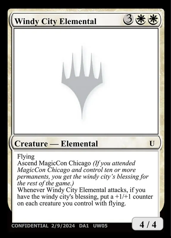 Windy City Elemental [Unknown Event]