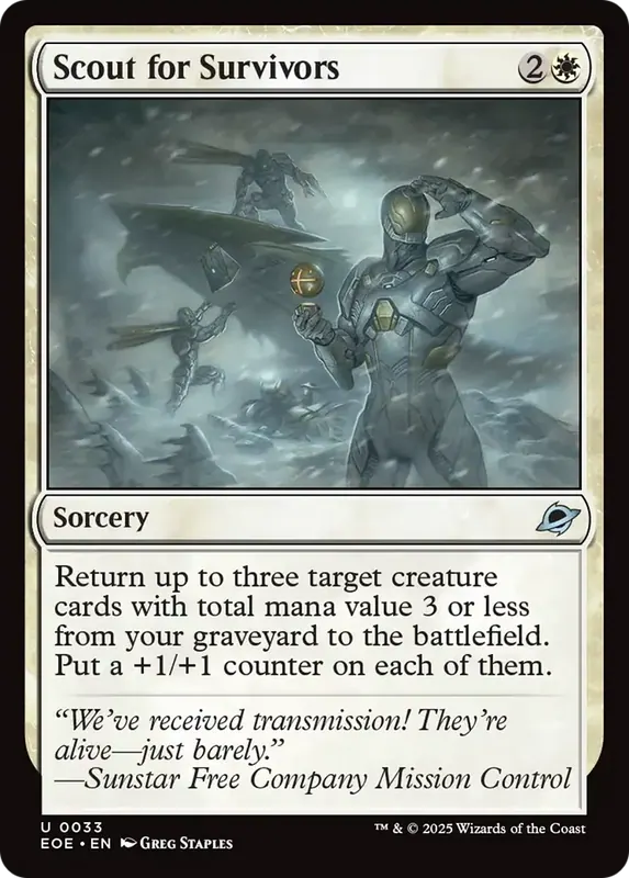 Scout for Survivors [Edge of Eternities]