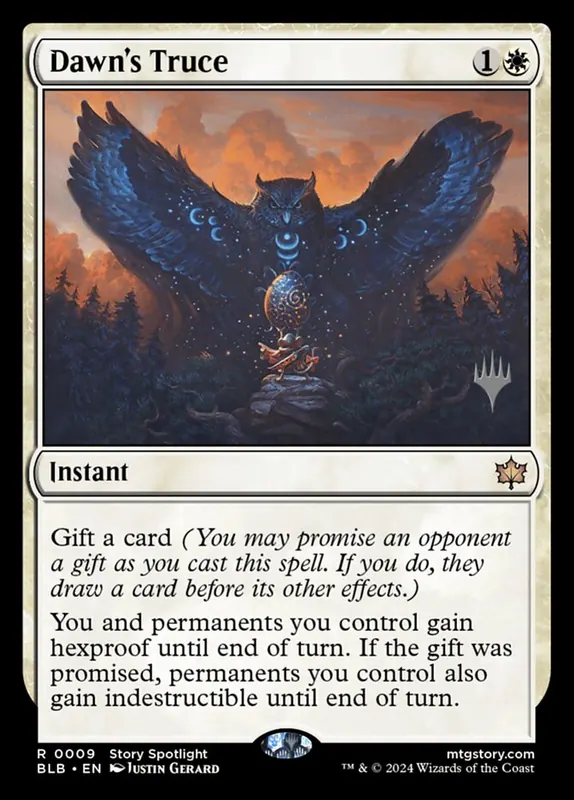 Dawn's Truce [Bloomburrow Promos]