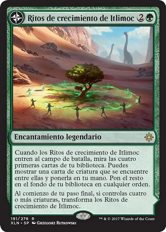 Growing Rites of Itlimoc // Itlimoc, Cradle of the Sun [Ixalan] - Español