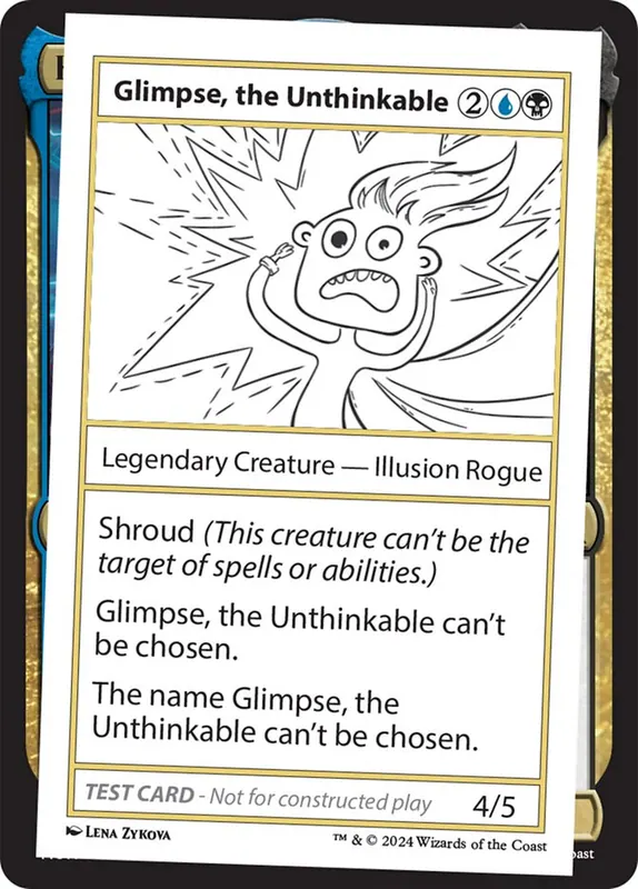 Glimpse, the Unthinkable [Mystery Booster 2]