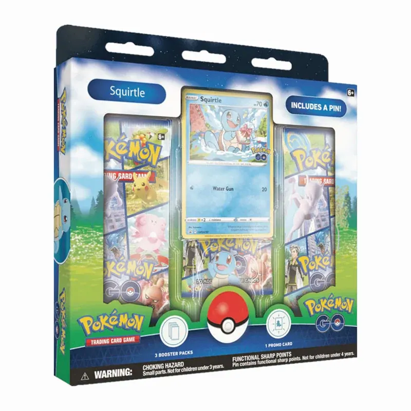 Pokémon Go Pin Collection - Squirtle - Español