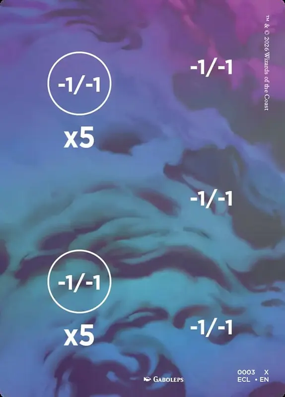 Punchcard // Punchcard [Lorwyn Eclipsed Tokens]