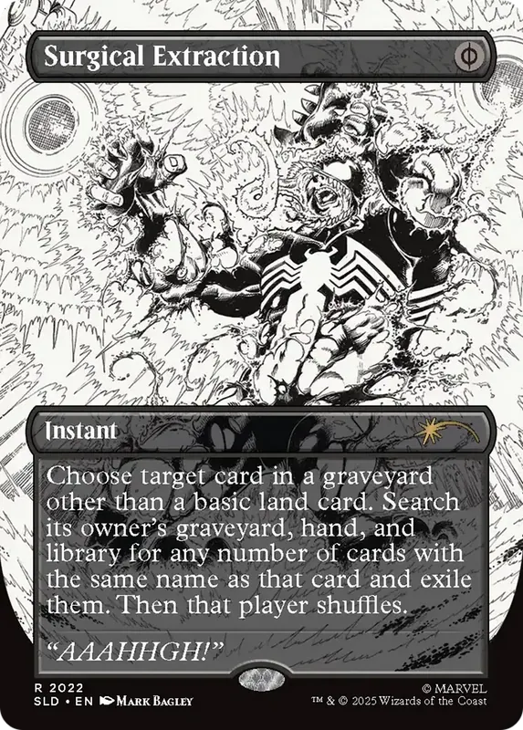 Surgical Extraction (2022) (Rainbow Foil) [Secret Lair Drop Series]