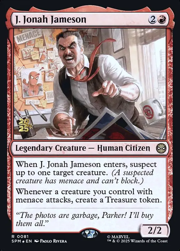J. Jonah Jameson [Marvel's Spider-Man Promos]