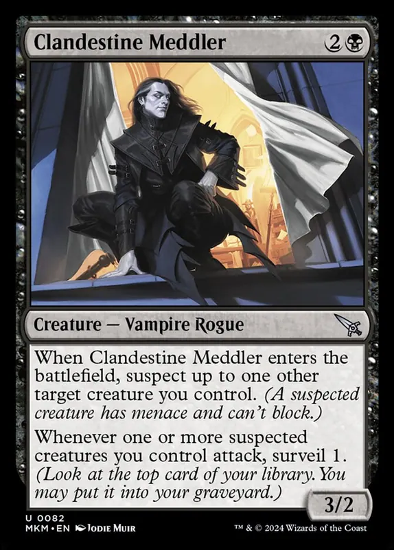 Clandestine Meddler [Murders at Karlov Manor]